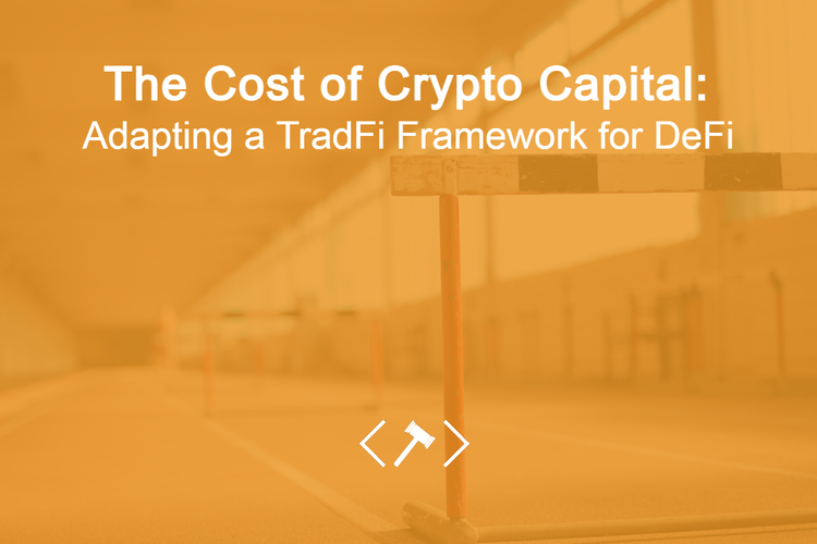 The Cost of Crypto Capital