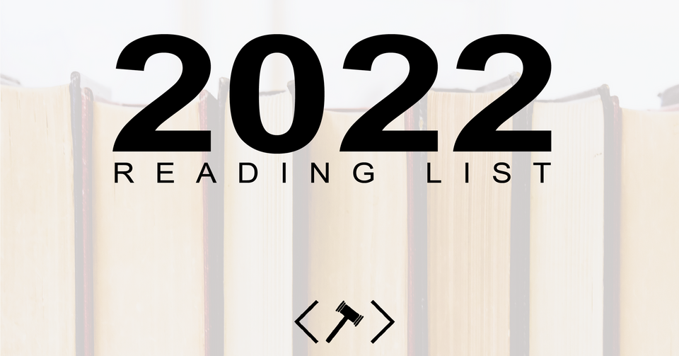2022 Reading List