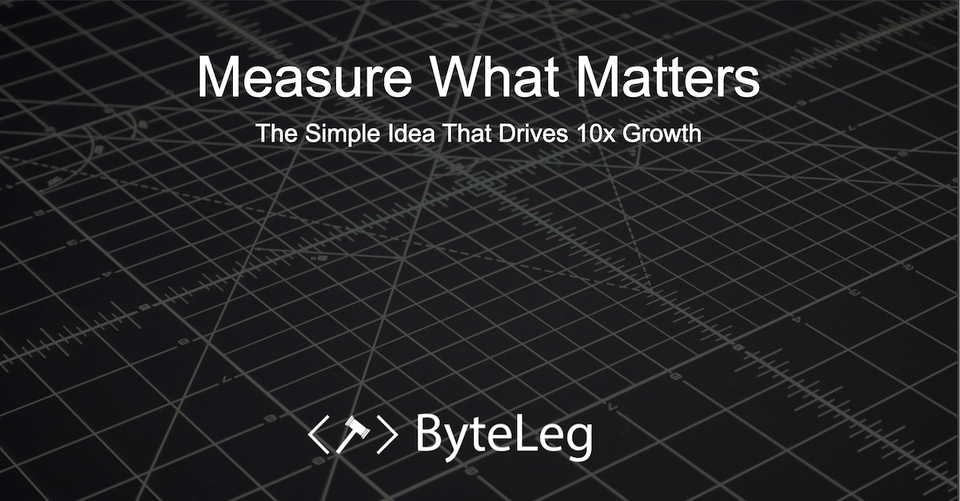 Measure What Matters